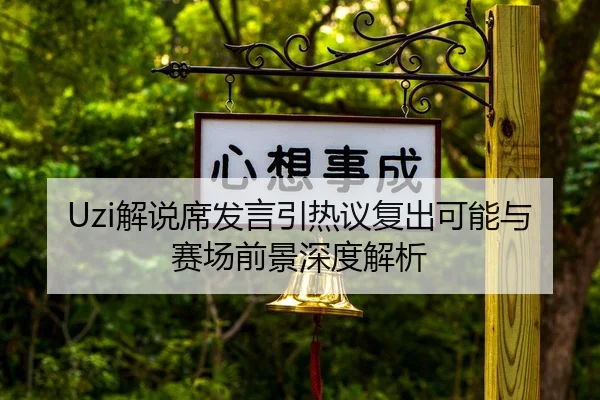 Uzi解说席发言引热议复出可能与赛场前景深度解析